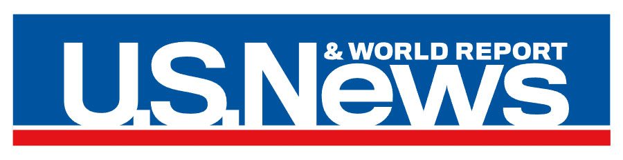 us-news-world-report-vector-logo Logo of u.s. news & world report, featuring bold white letters on a blue and red background.
